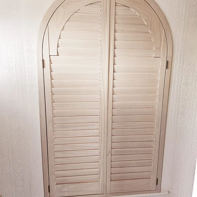 Wooden shutters